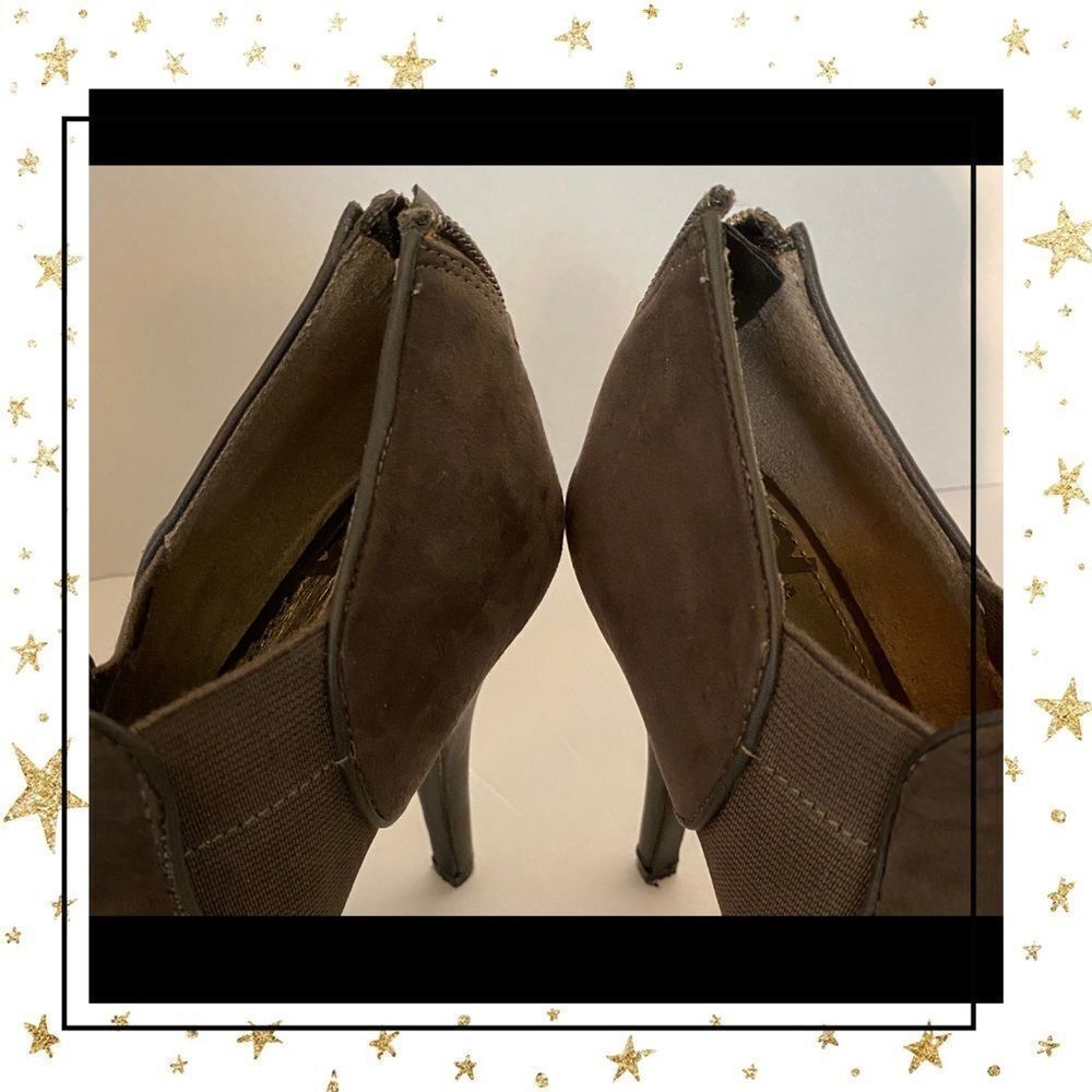 Fergalicious Evolve Gray Platform Ankle Booties 9 - image 4